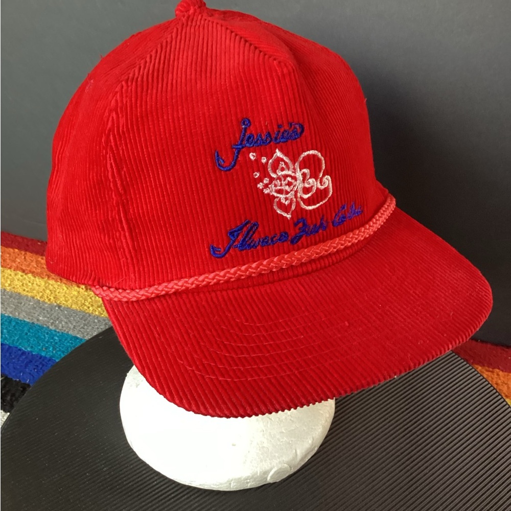 Vintage Corduroy Jessie’s Fish co Adjustable Hat by AmaPro